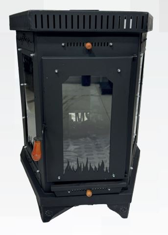 MS-FŞ002 FANLI ŞÖMİNE TİPİ PELET SOBA