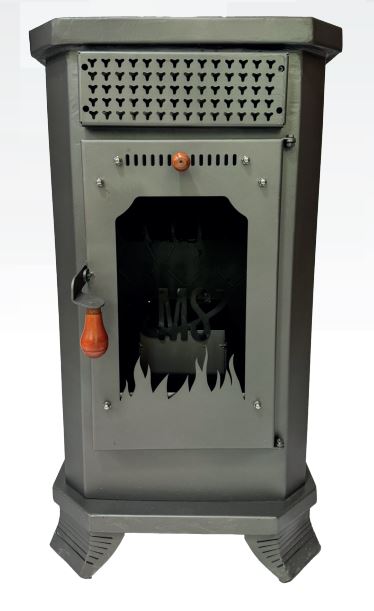 MS-MFŞ001 MANUEL FANLI ŞÖMİNE TİPİ PELET SOBA